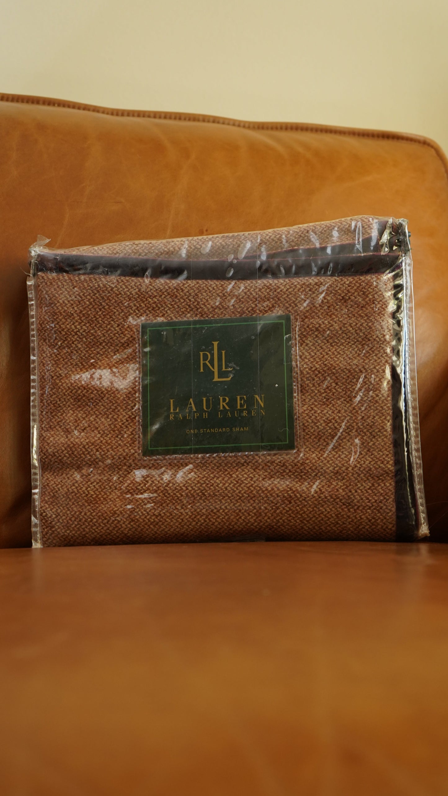 Ralph Lauren Brittany Tweed Wool Sham - Standard 20x26