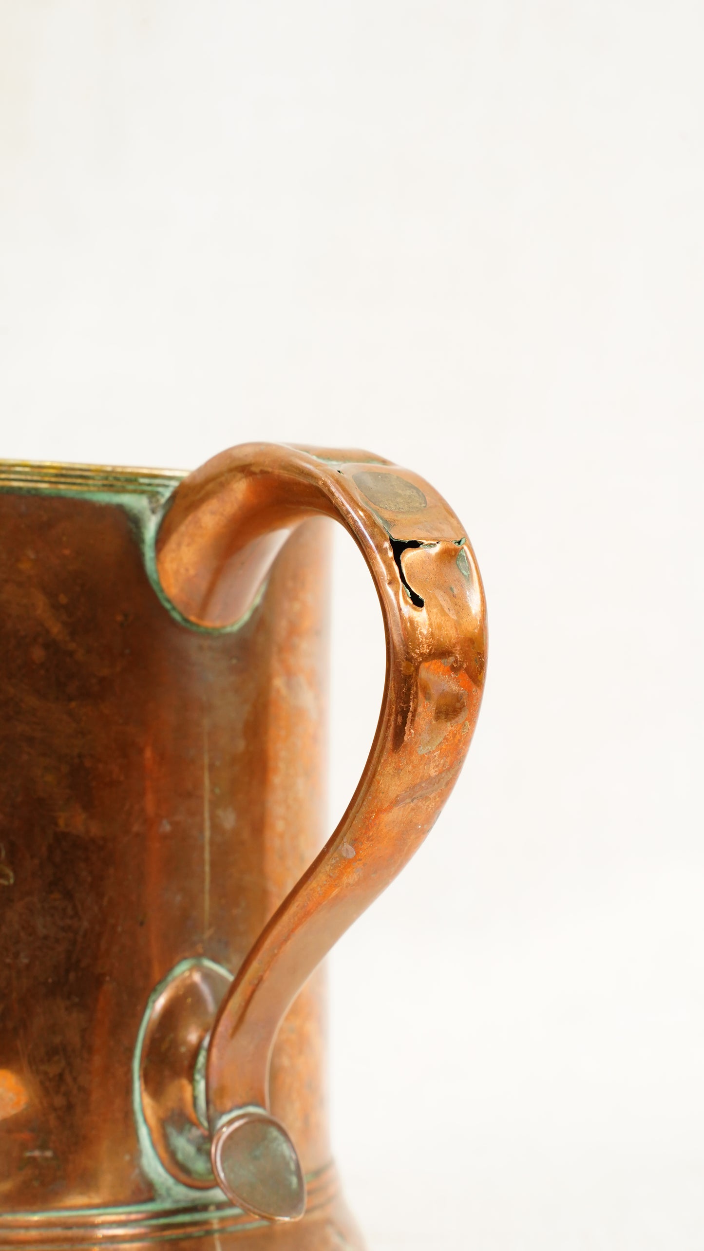 Victorian Copper Imperial Pint Pub Measure Cup