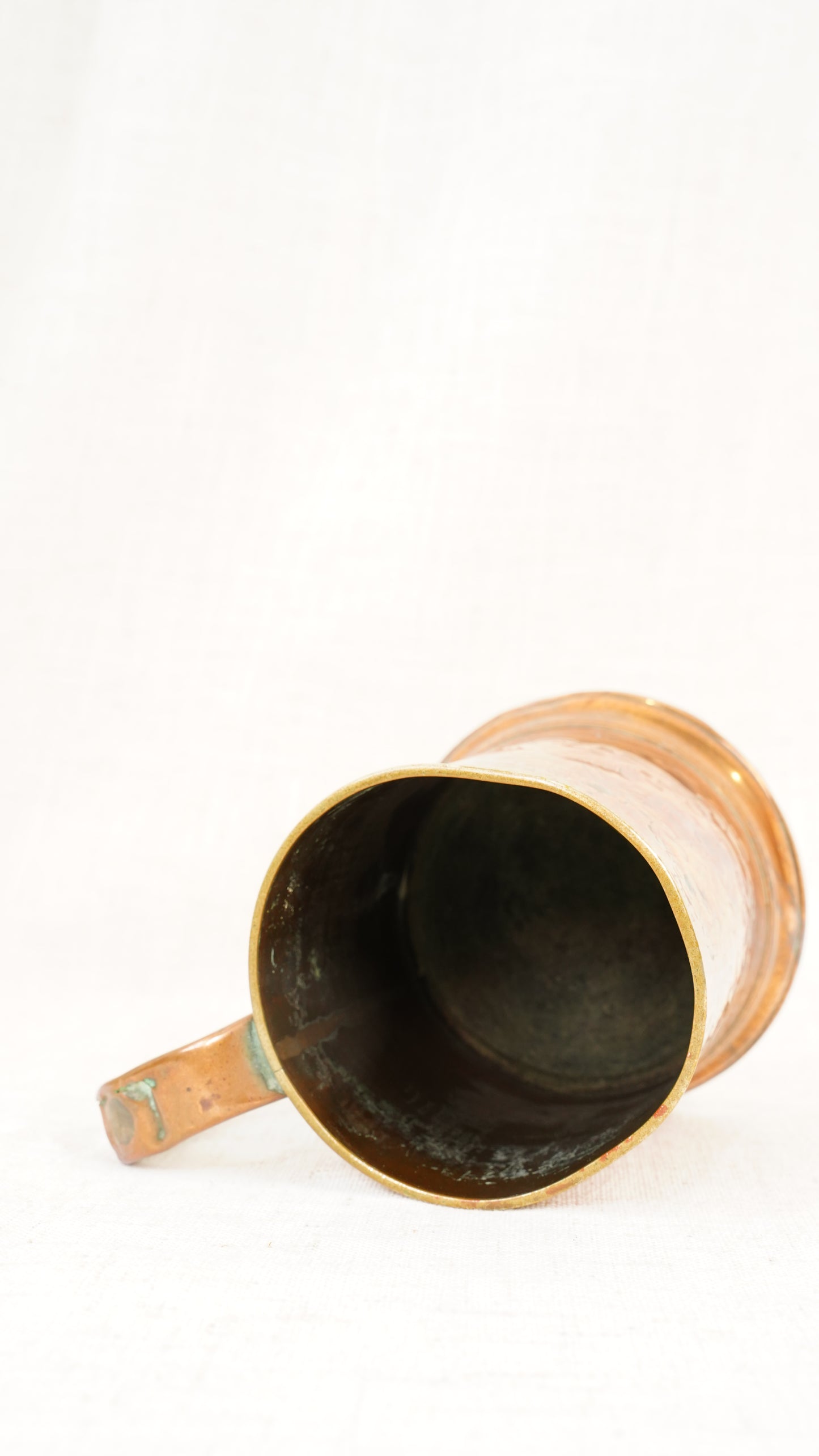 Victorian Copper Imperial Pint Pub Measure Cup