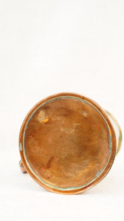 Victorian Copper Imperial Pint Pub Measure Cup