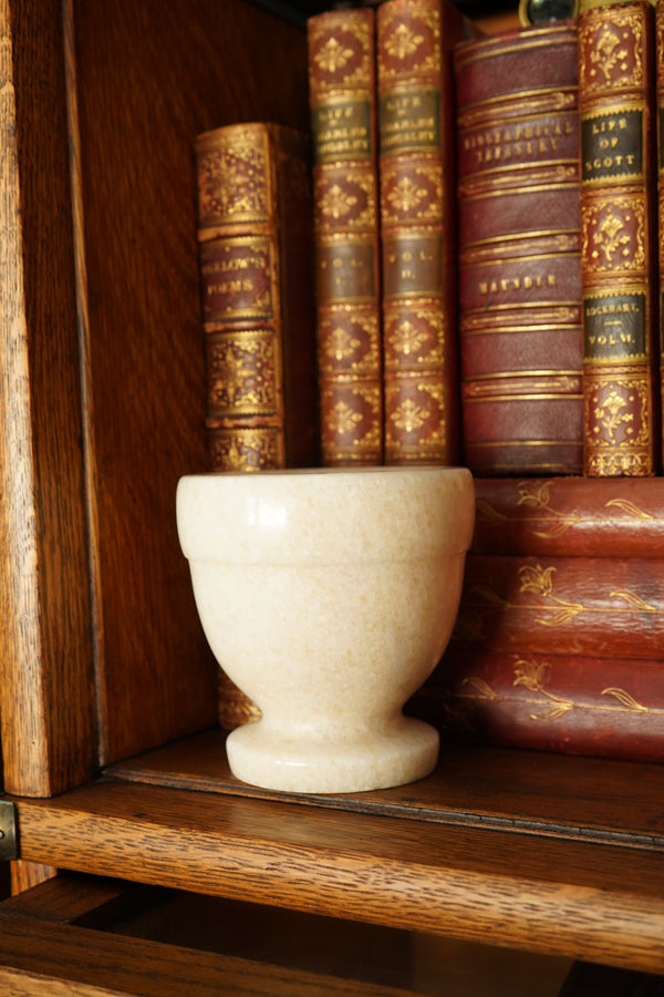 Italian Alabaster Mortar Bowl secondary view