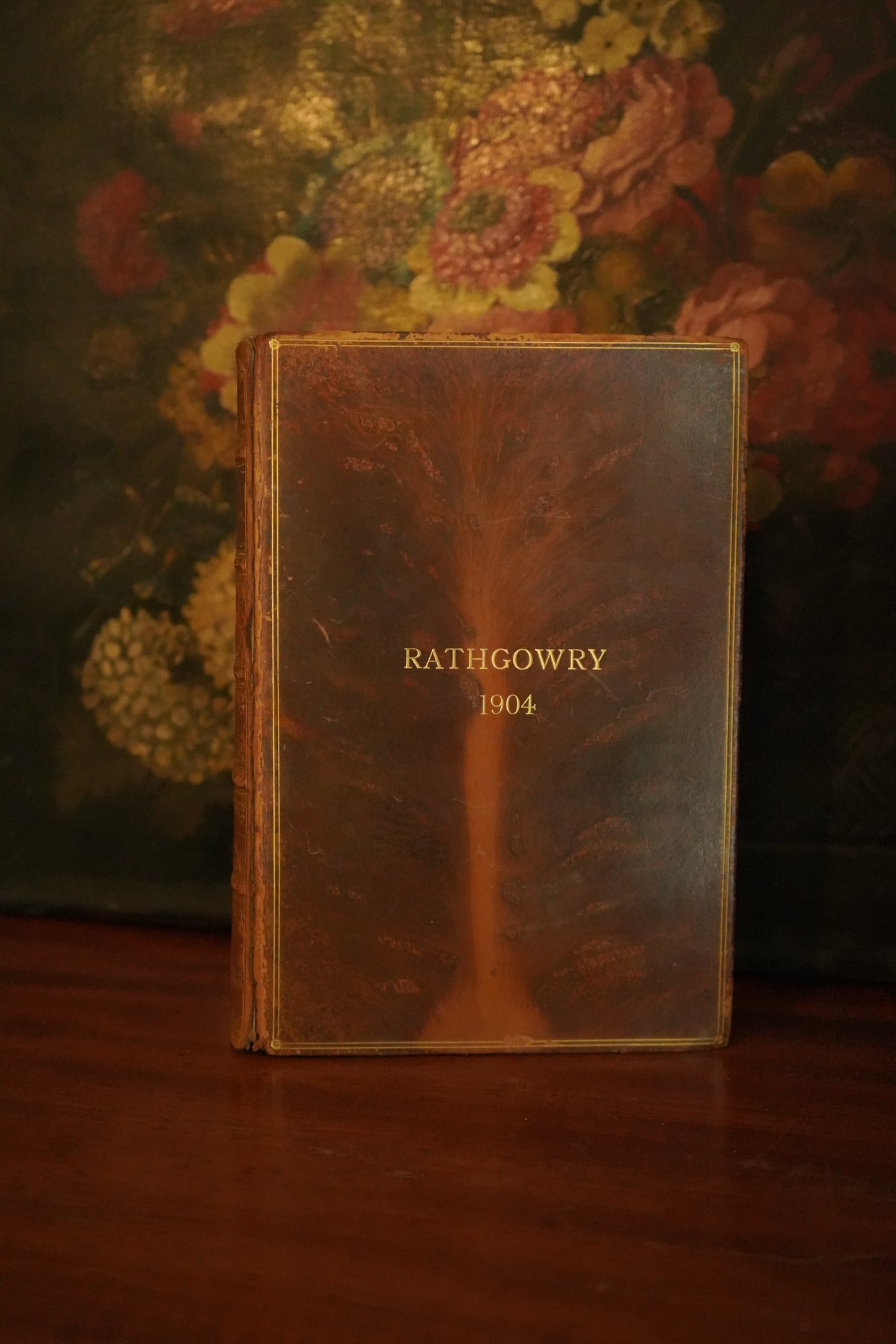 1903 " The Roll-Call of Westminster Abbey " Brown Tree Calf Leather Book