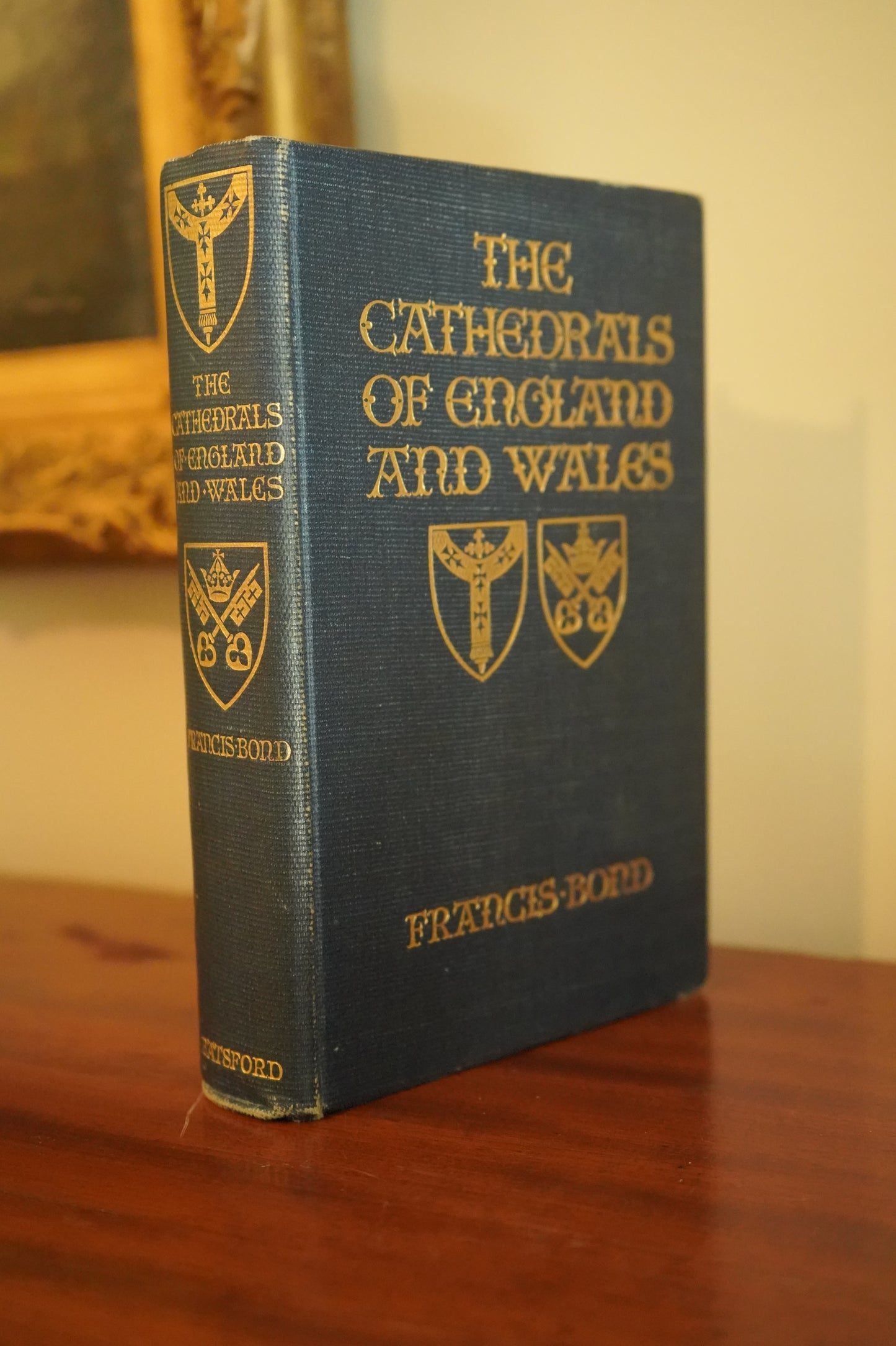 "The Cathedrals of England and Wales" Blue Cloth Book