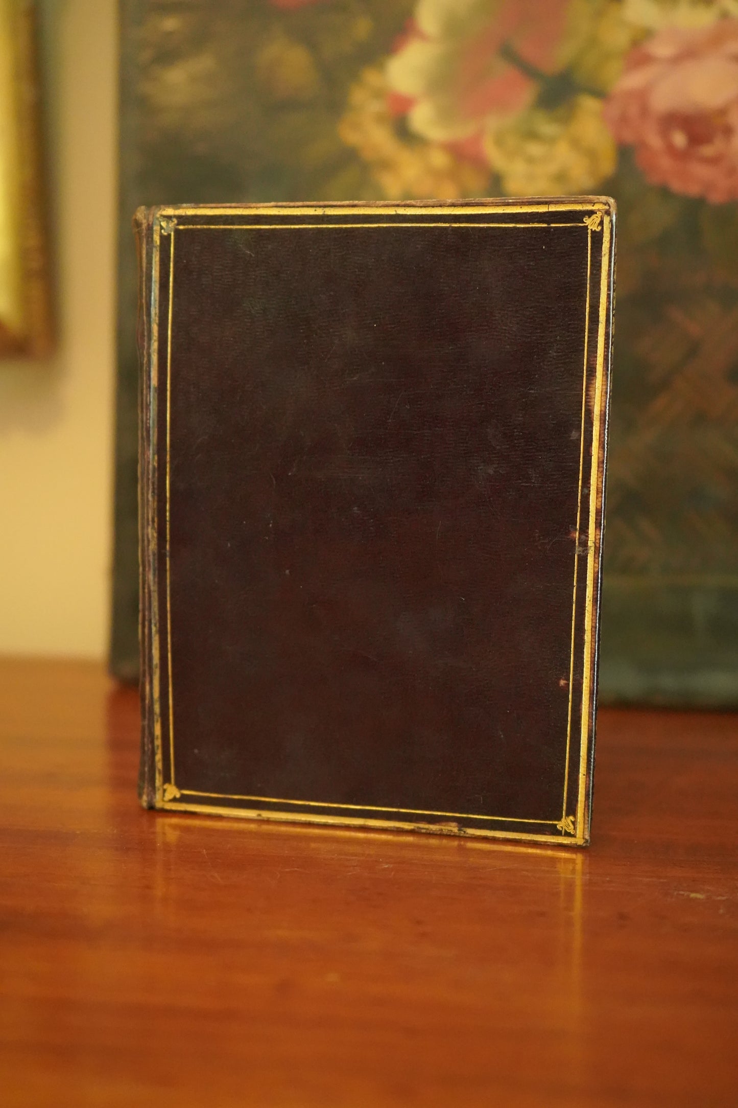 1840 "Der Monat Maria" Purple Full Leather German Book