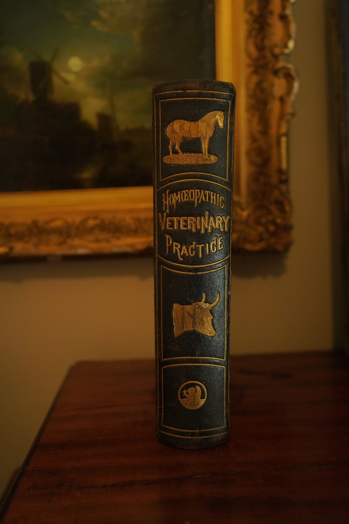 1881 Homeopathic Veterinary Medicine Book for Horses and Livestock – Illustrated Antique Animal Care Manual