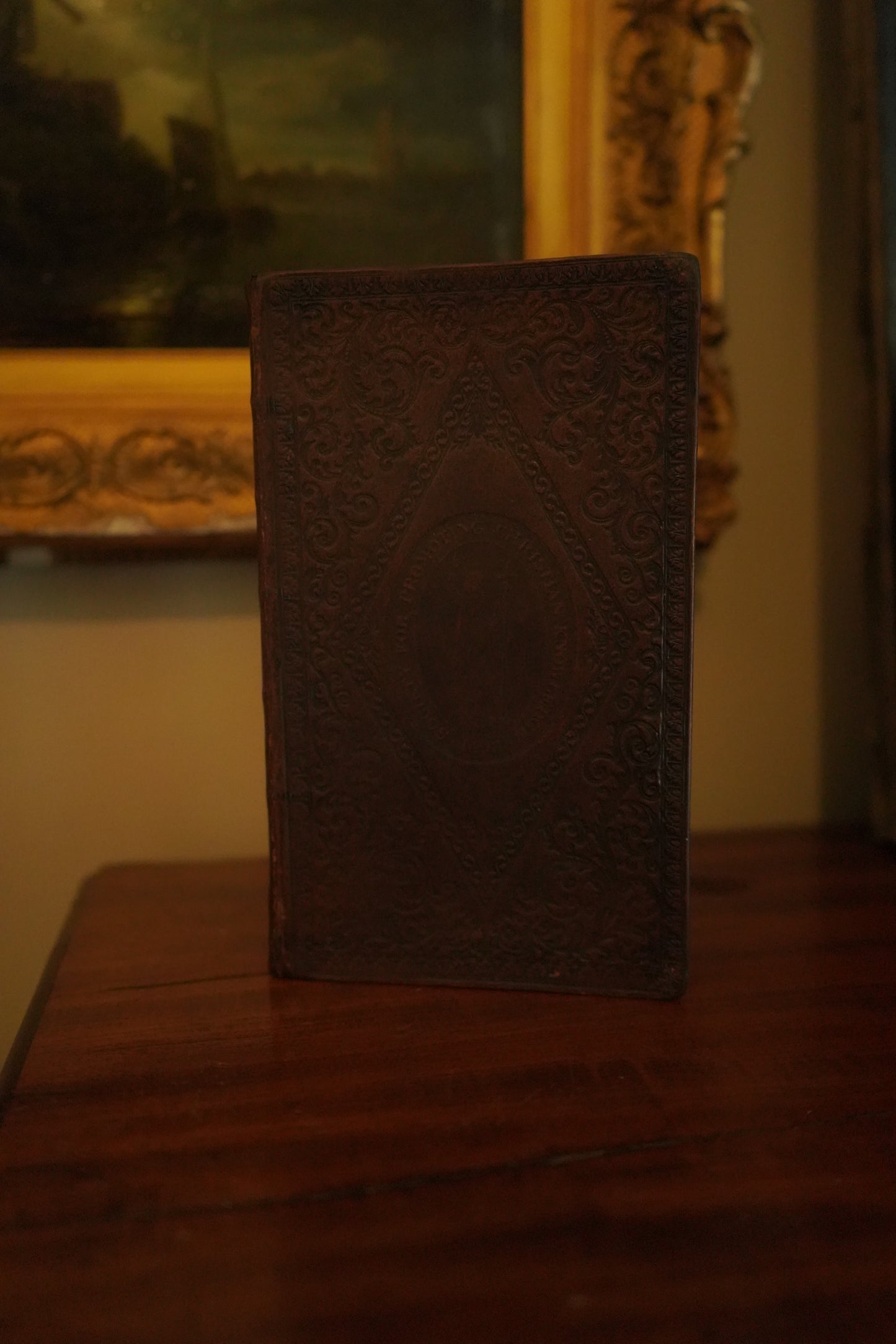 1837 " The Book of Common Prayer " Brown Full Leather Book