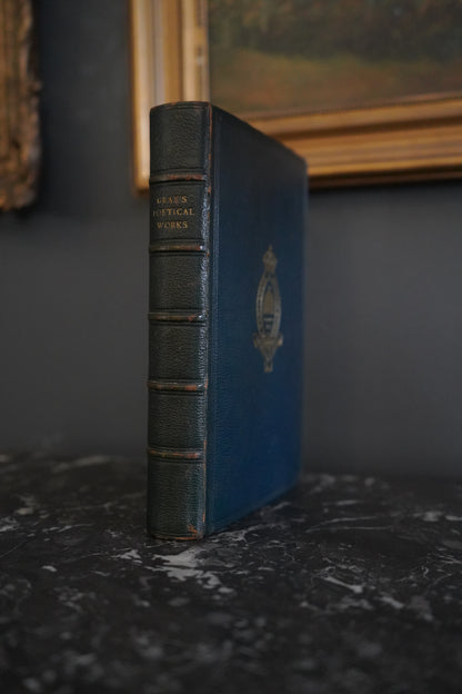 Antique 1901 Poetry Book The Poetical Works of Thomas Gray