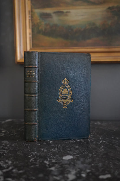 Antique 1901 Poetry Book The Poetical Works of Thomas Gray