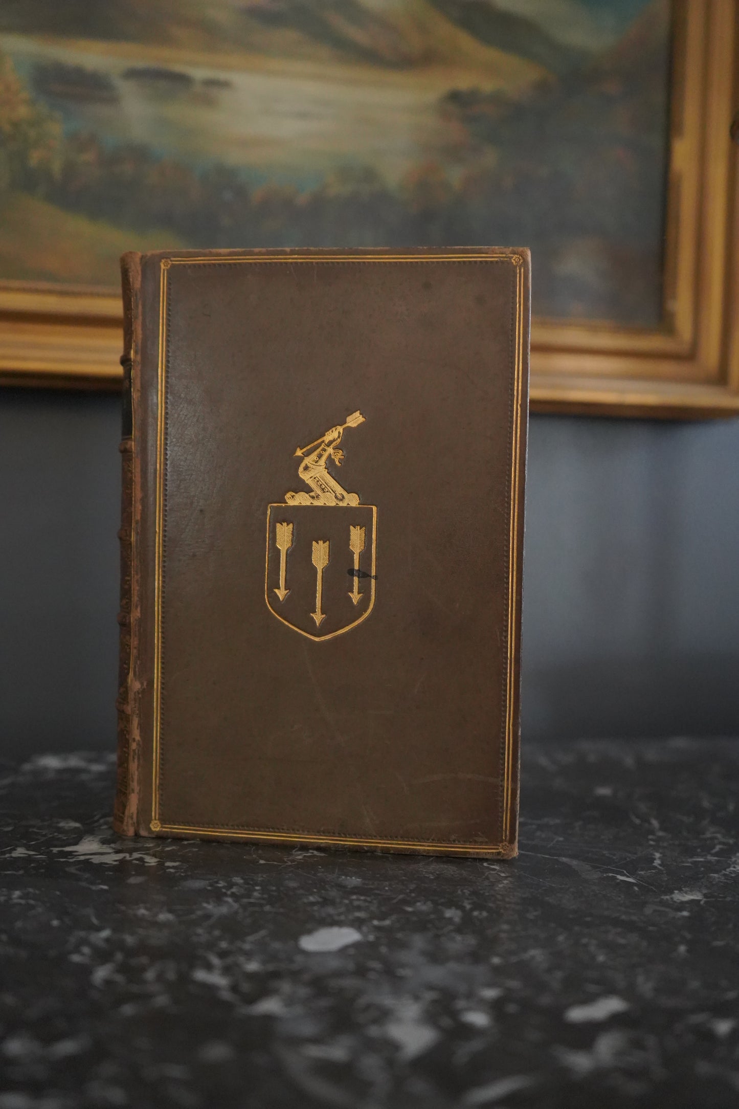 Tom Brown’s School Days 1894 Illustrated Victorian Fiction Prize Binding Leather Book