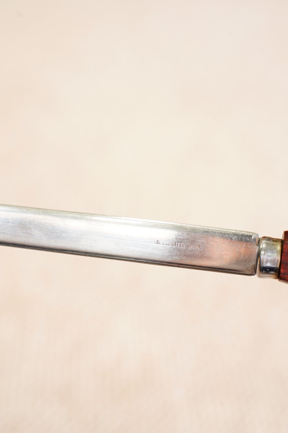 Vintage Wooden Letter Opener with Trademark Roundel