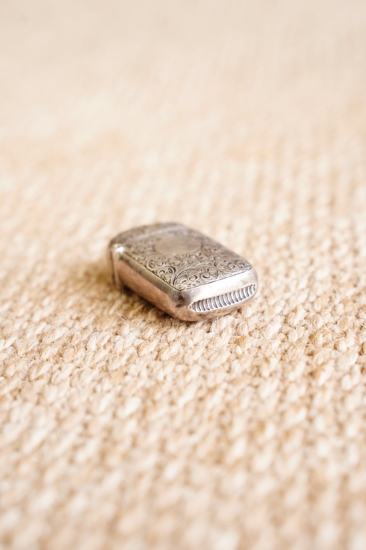 Sterling Silver Vesta Case, John Millward Banks, Birmingham 1896