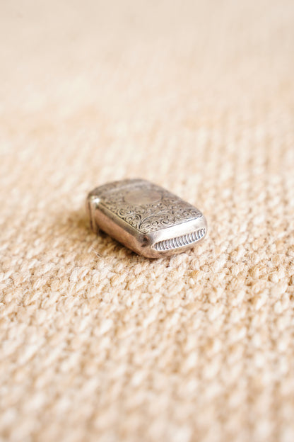 Sterling Silver Vesta Case, John Millward Banks, Birmingham 1896