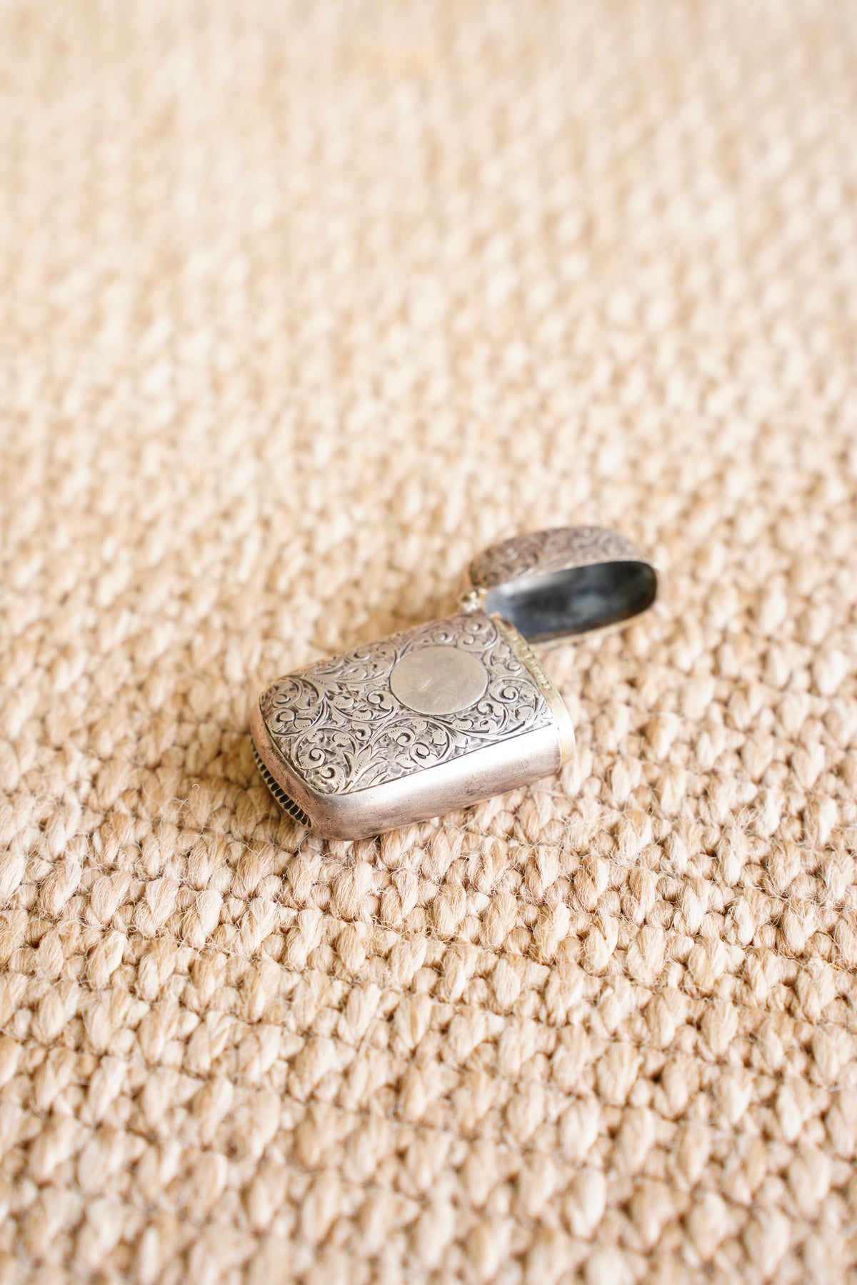 Sterling Silver Vesta Case, John Millward Banks, Birmingham 1896