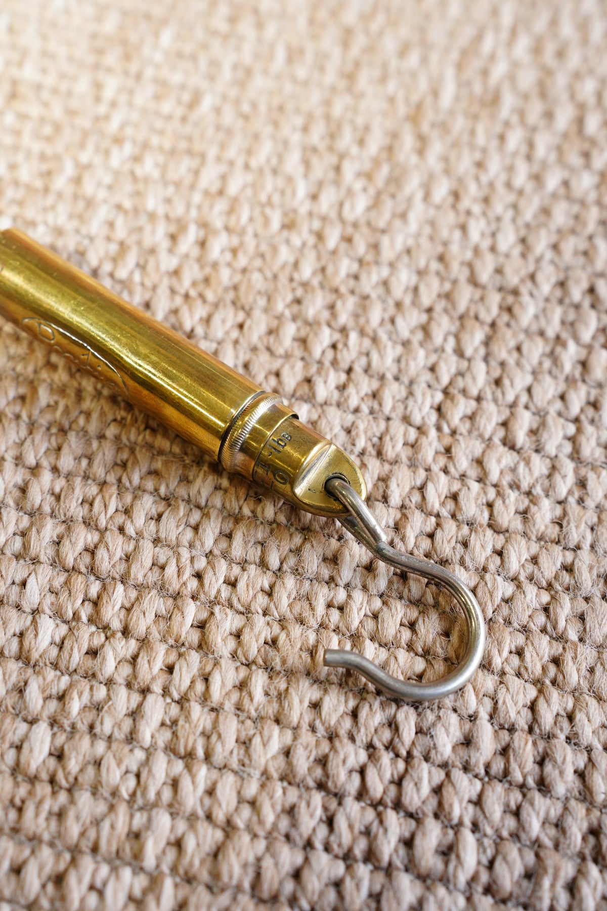 Vintage Brass Baby Balance, Midwife's Spring Scale