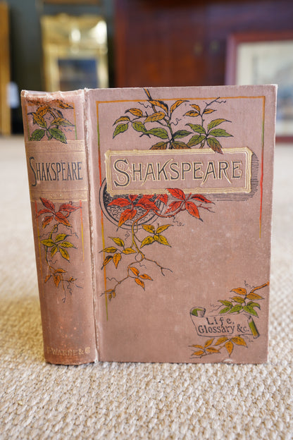 Antique Shakespeare Complete Works Cloth Book