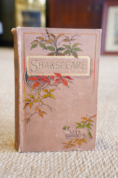 Antique Shakespeare Complete Works Cloth Book