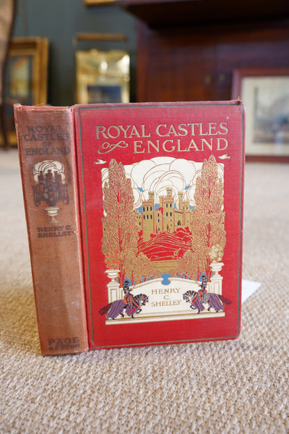 Antique Royal Castles of England Book, 1913