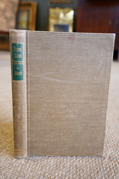 Vintage Farm Shop Manual with Tool Illustrations, 1939