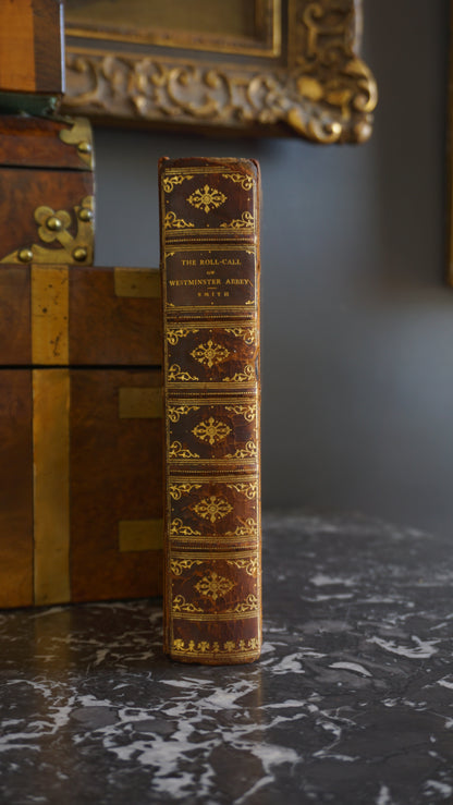 1903 The Roll-Call of Westminster Abbey Tree Calf Binding