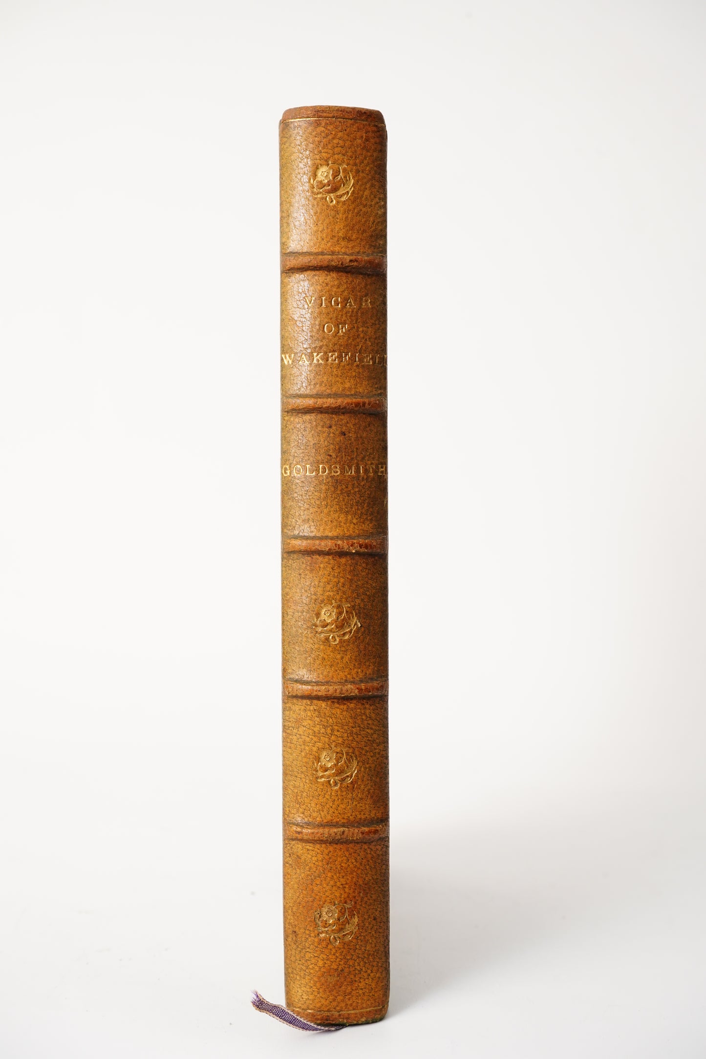 1890 Vicar of Wakefield Hugh Thomson Half Leather