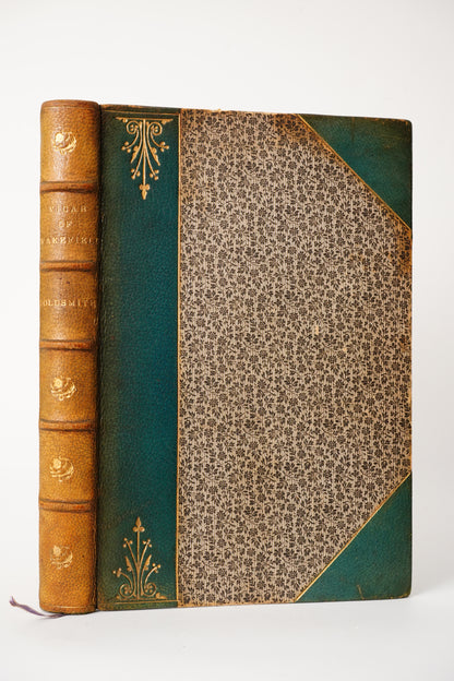 1890 Vicar of Wakefield Hugh Thomson Half Leather