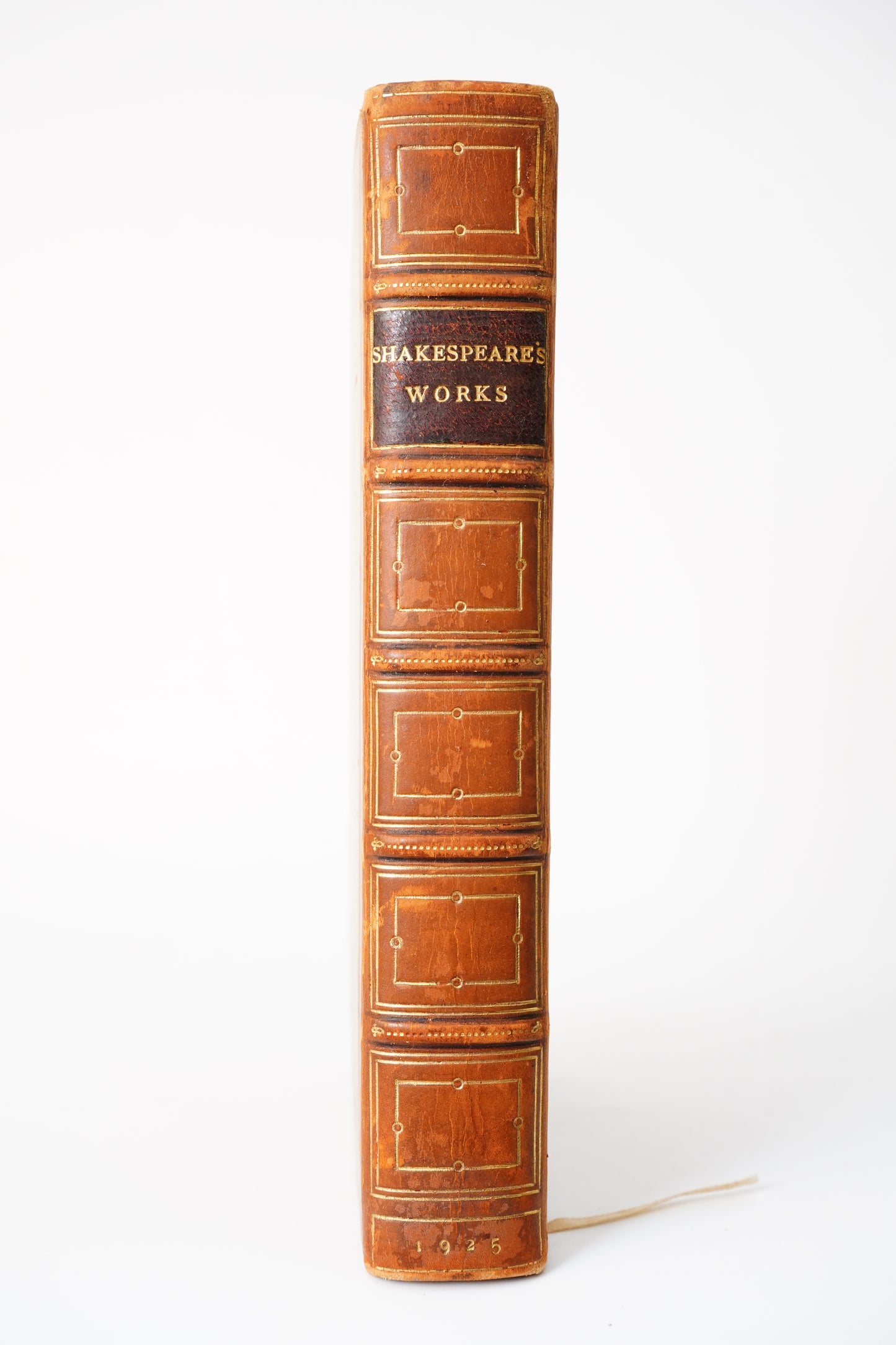 1925 Shakespeare Complete Works Oxford Full Leather