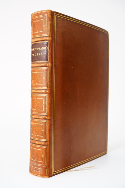 1925 Shakespeare Complete Works Oxford Full Leather