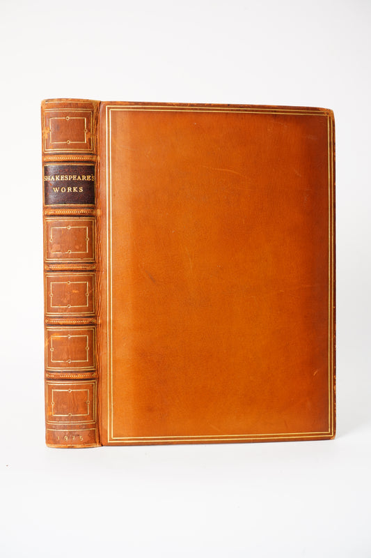1925 Shakespeare Complete Works Oxford Full Leather
