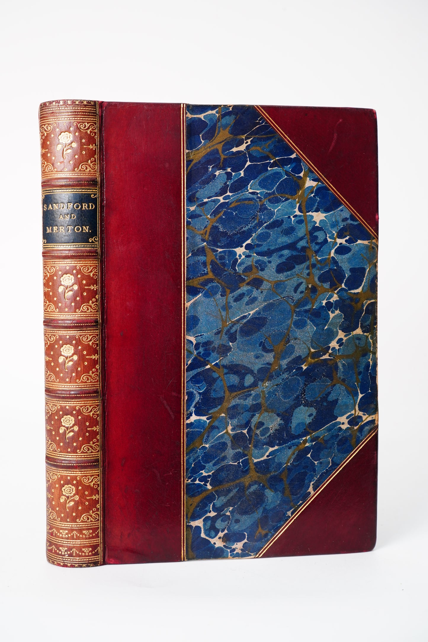 Victorian Sandford and Merton Thomas Day Leather History Book