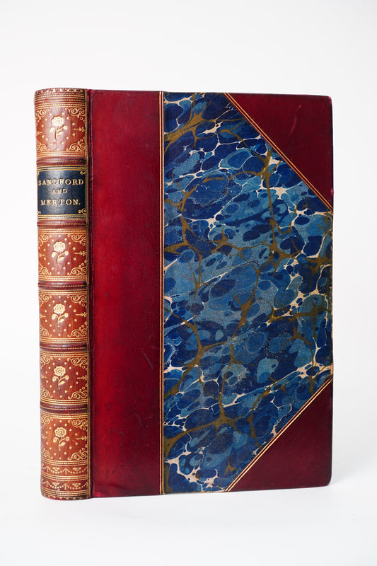 Victorian Sandford and Merton Thomas Day Leather History Book