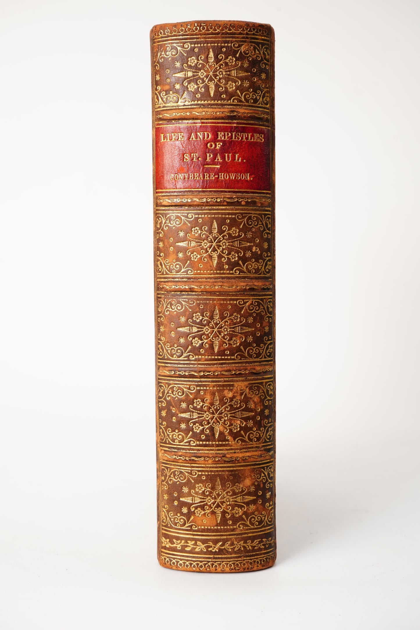 1883 St. Paul Biography Theology Full Leather Prize Binding