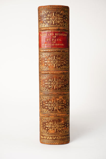 1883 St. Paul Biography Theology Full Leather Prize Binding