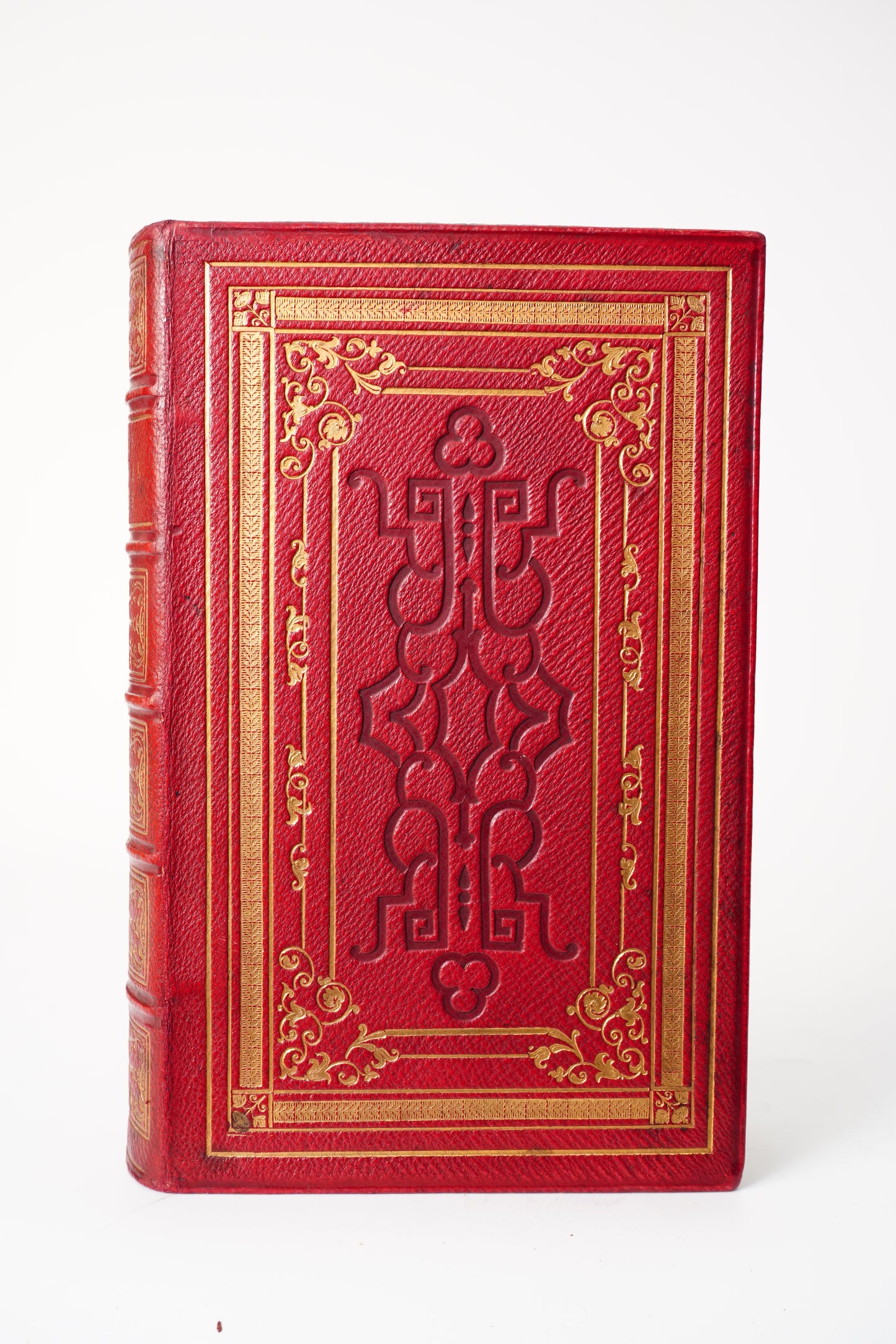 1858 George Crabbe Poetical Works Prize Binding