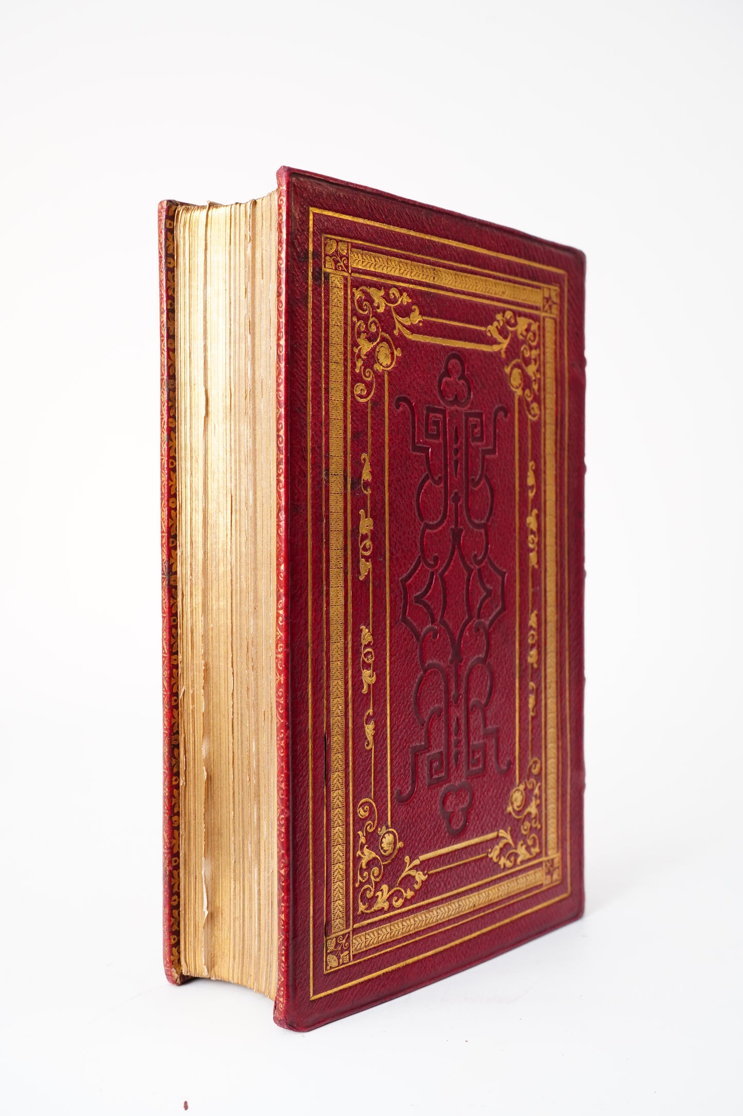 1858 George Crabbe Poetical Works Prize Binding