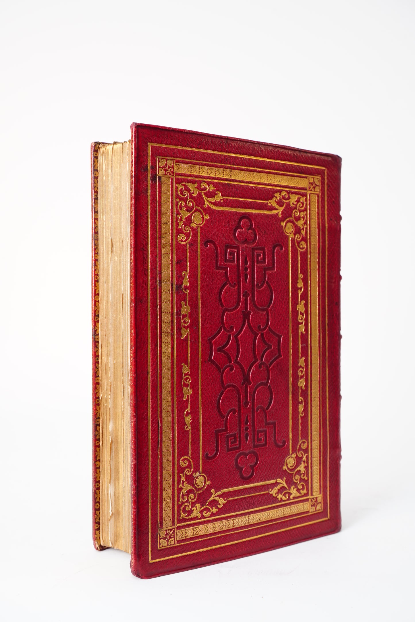 1858 George Crabbe Poetical Works Prize Binding