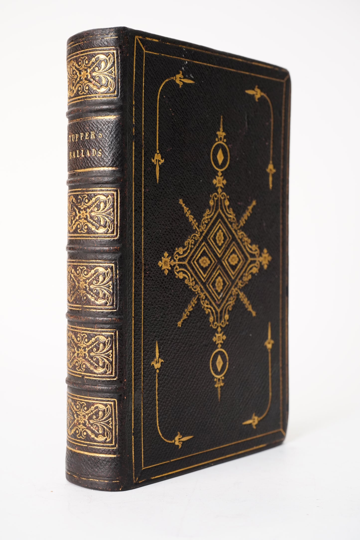 1851 Martin Tupper Ballads for the Times Gilt Leather Poetry