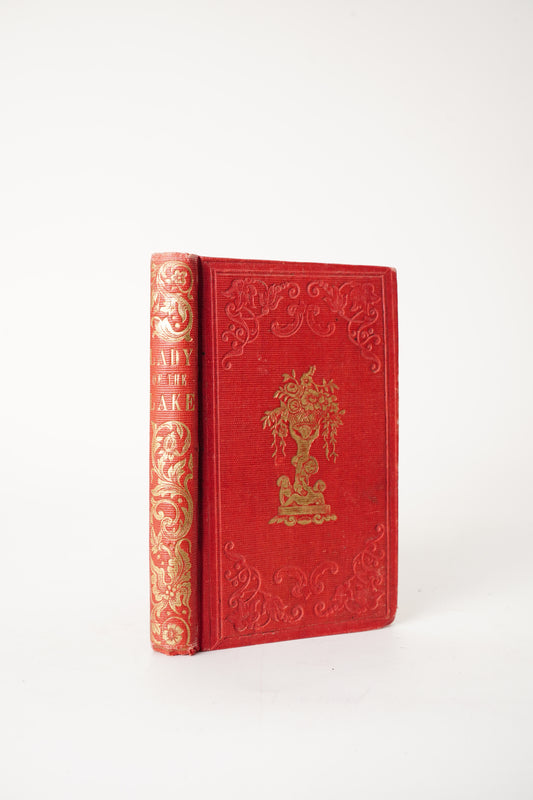 1858 Lady of the Lake Sir Walter Scott Miniature Poetry Book
