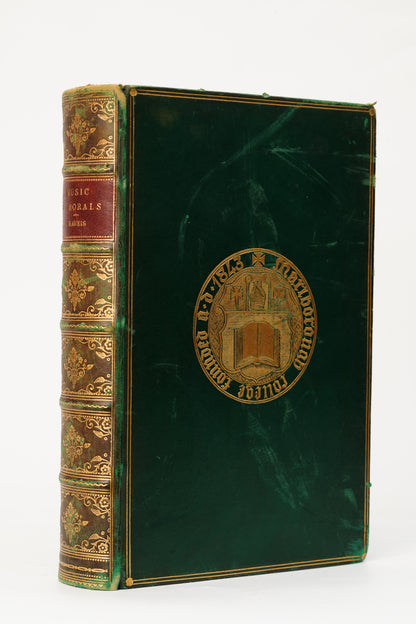 *Reserved for Robin* 1903 Music and Morals Haweis Full Leather