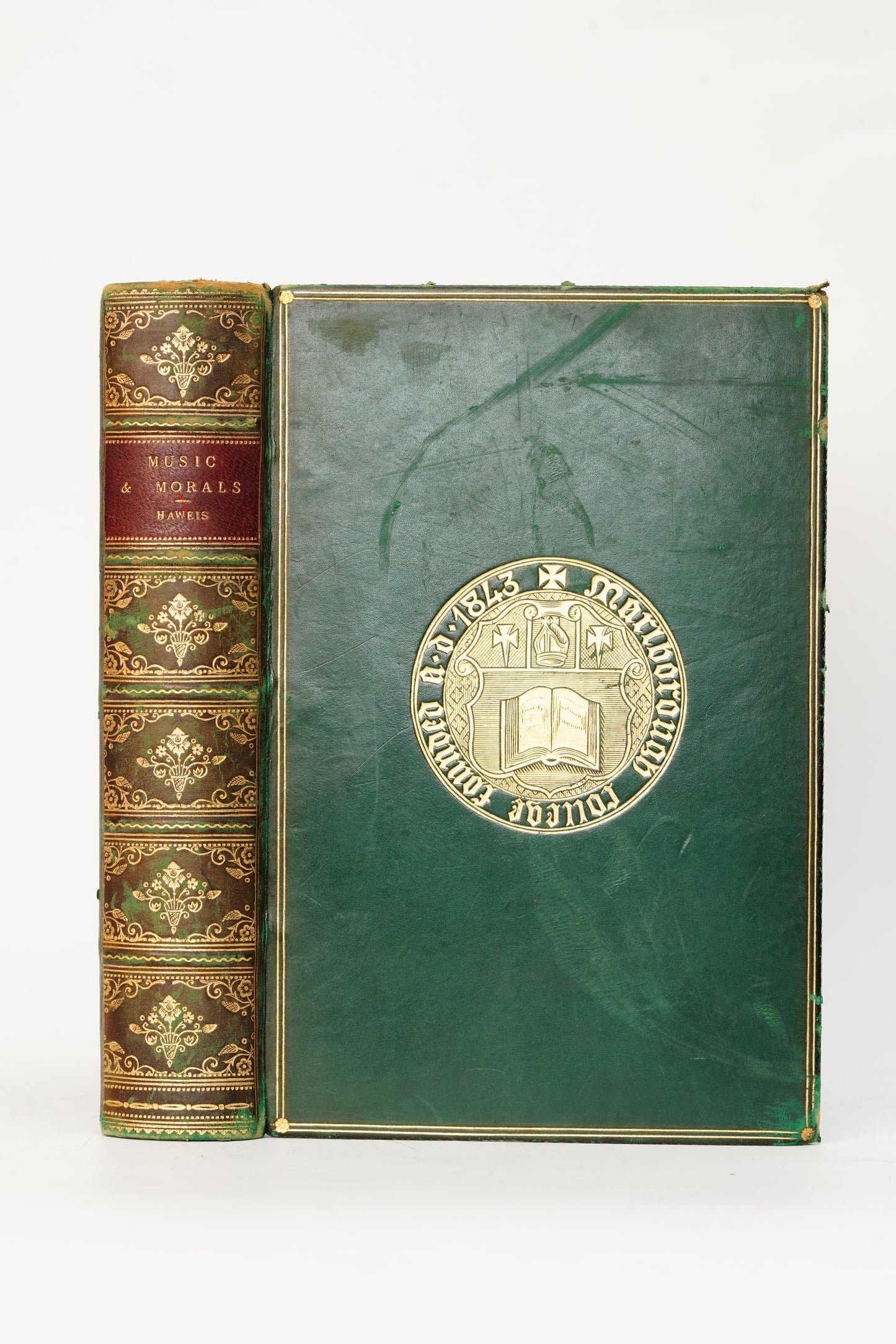 *Reserved for Robin* 1903 Music and Morals Haweis Full Leather