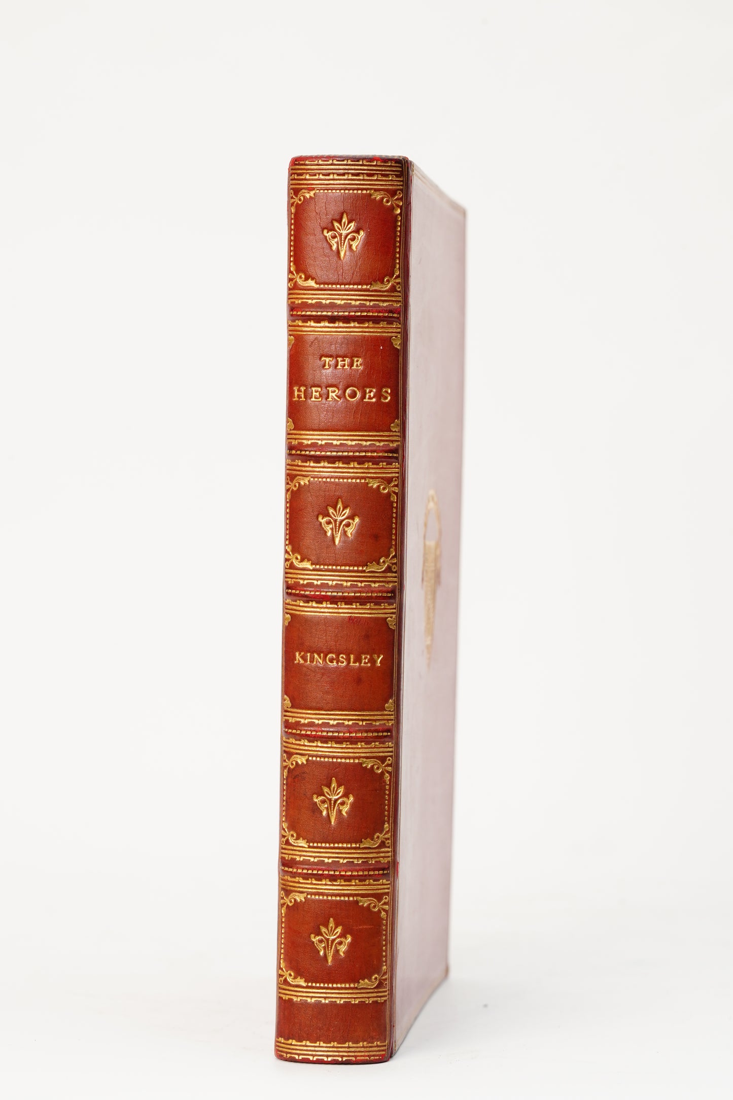 1908 Kingsley The Heroes or Greek Fairy Tales for My Children Full Leather