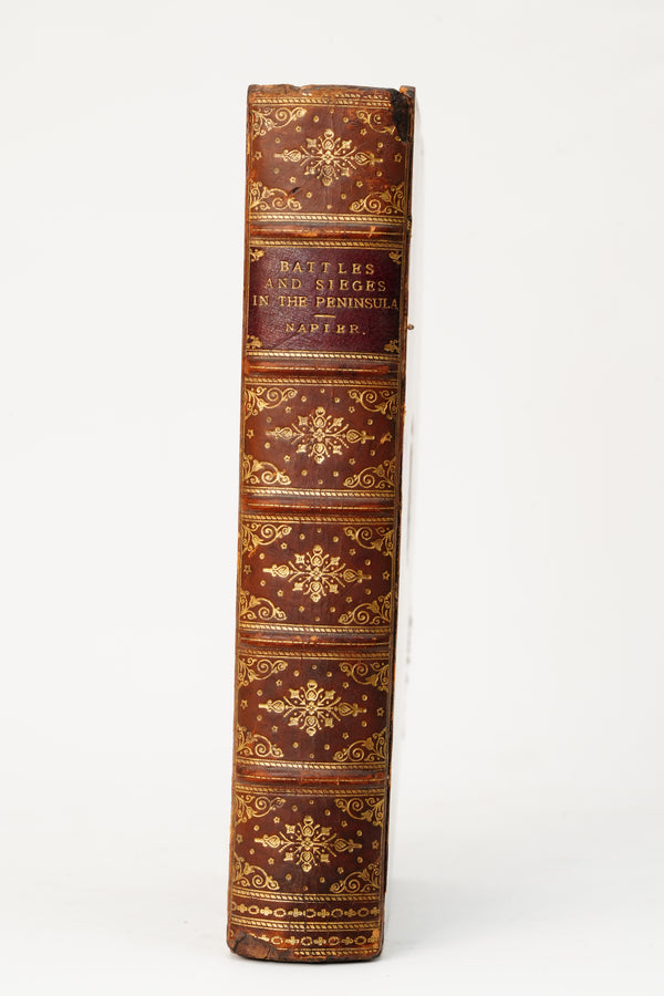 1904 Napier Peninsular War Full Leather Military History secondary view