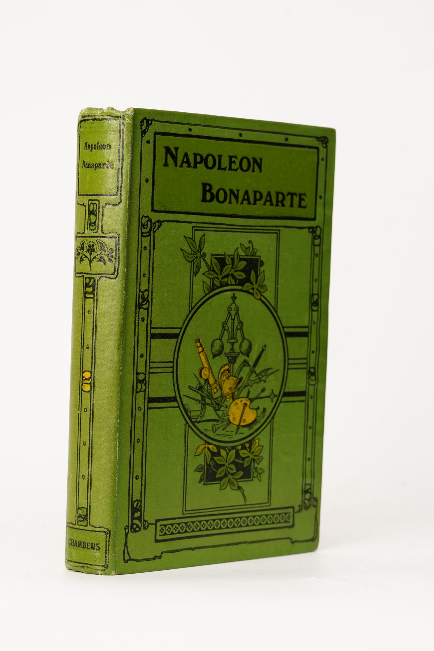 1894 Napoleon Bonaparte Chambers Illustrated Green Cloth
