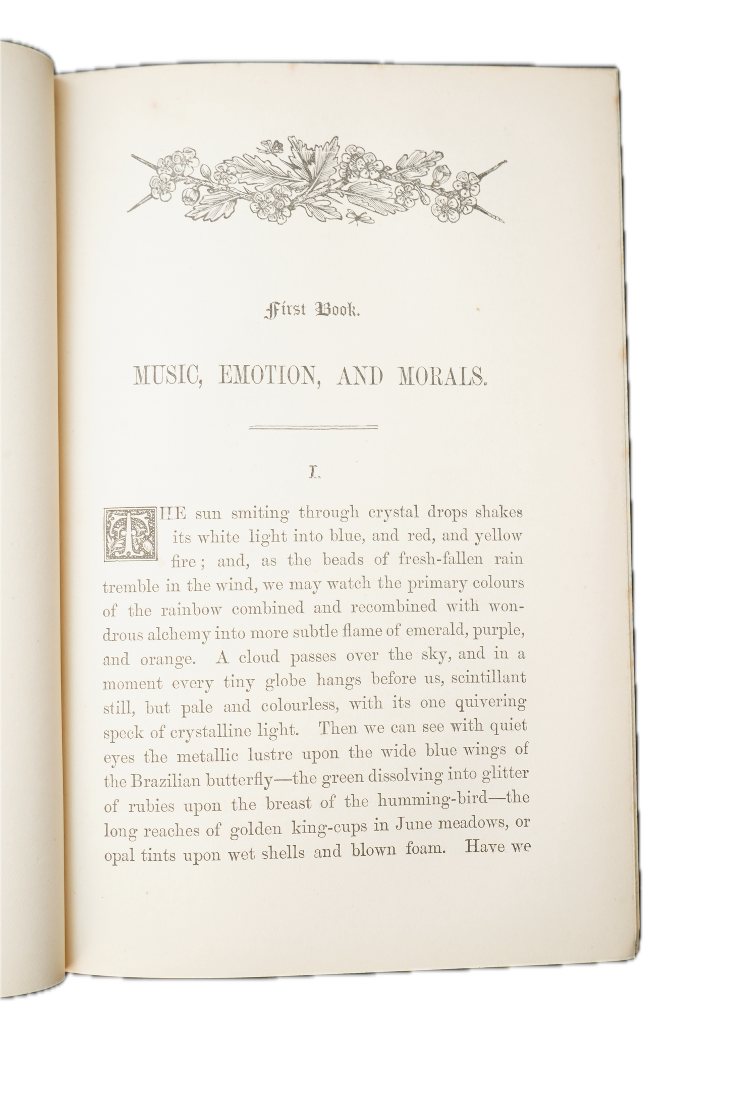 *Reserved for Robin* 1903 Music and Morals Haweis Full Leather