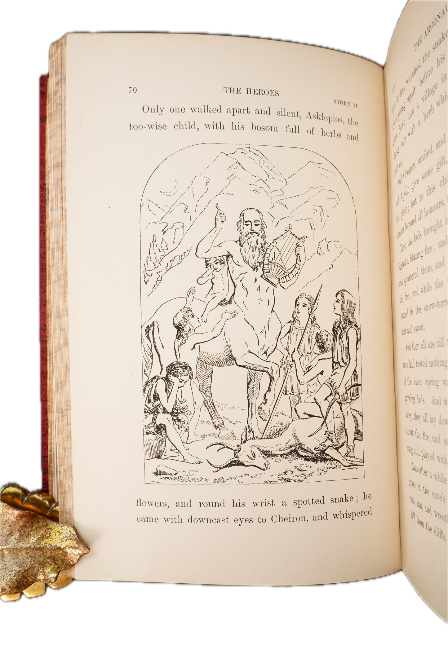 1908 Kingsley The Heroes or Greek Fairy Tales for My Children Full Leather