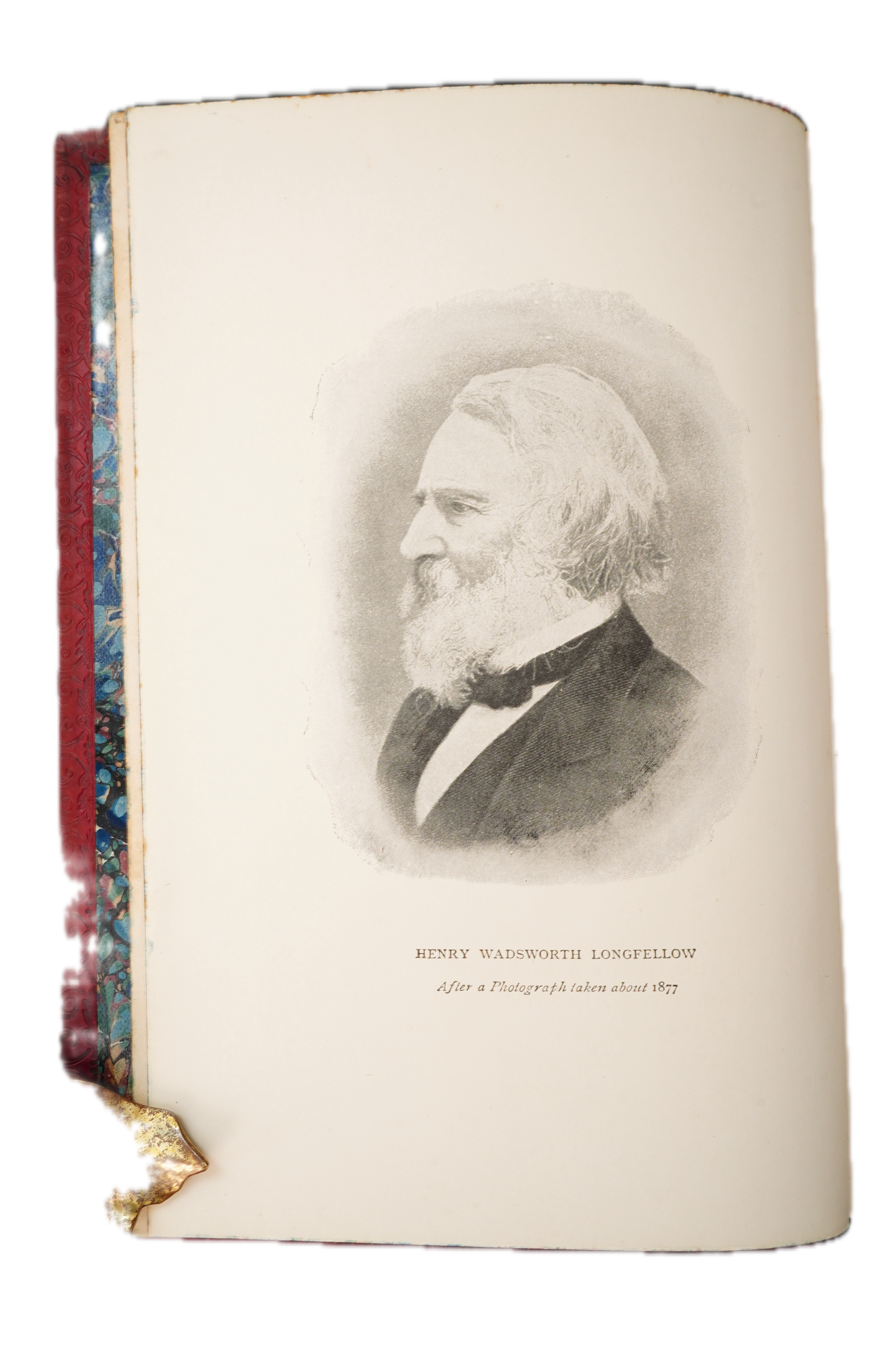 1908 Longfellow Poetical Works Full Leather