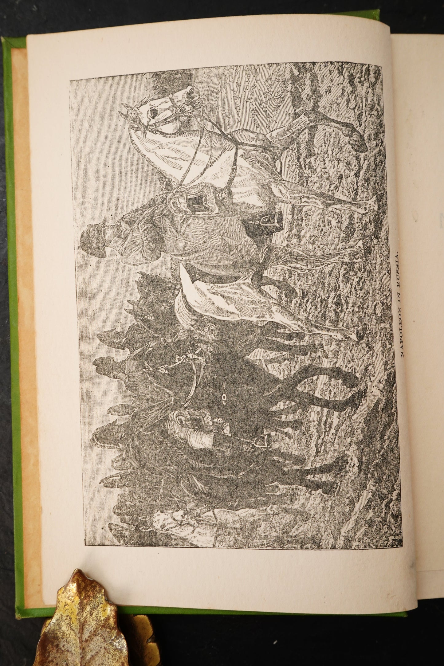 1894 Napoleon Bonaparte Chambers Illustrated Green Cloth