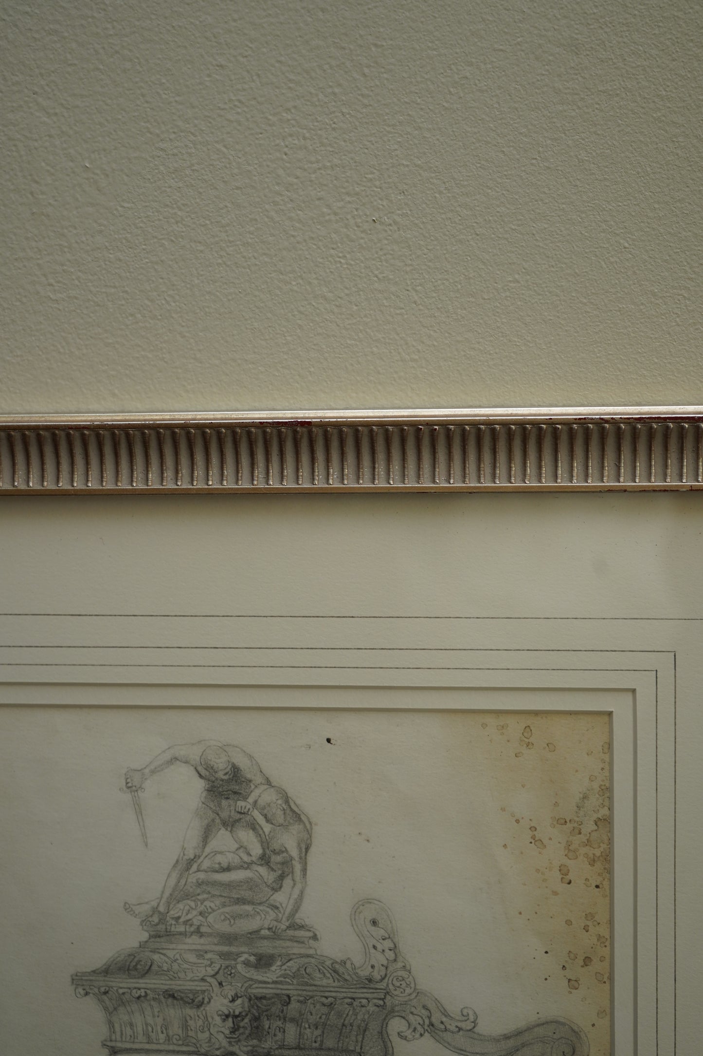 Henry Bouvet (French, 1859–1945) – Study of a Tankard, Signed Pencil Drawing on Paper, Framed