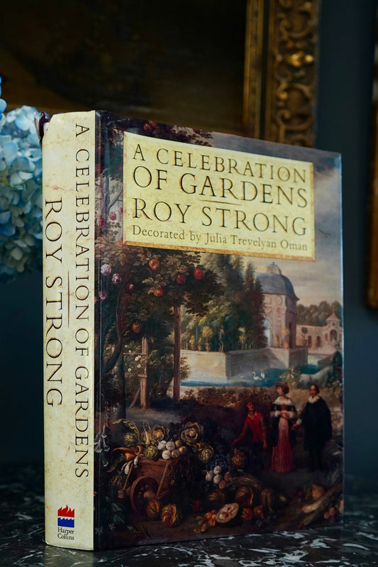 "A Celebration of Gardens" Coffee Table Book, Vintage Coffee Table Book