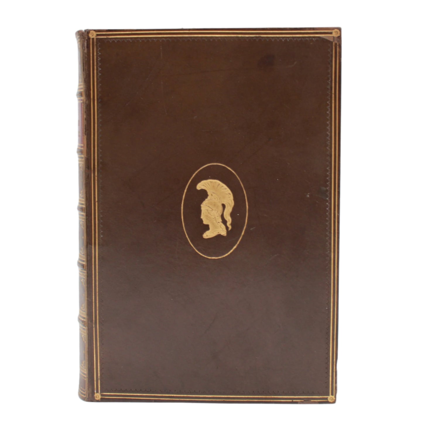 1872 " The Early Flemish Painters: Notices of Their Lives and Works" Full Leather Book