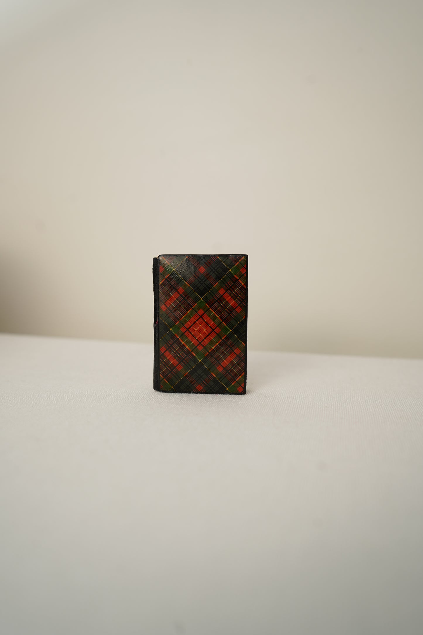 Victorian Scottish Tartanware Needle Case “Caledonia”, c. 1860–1880